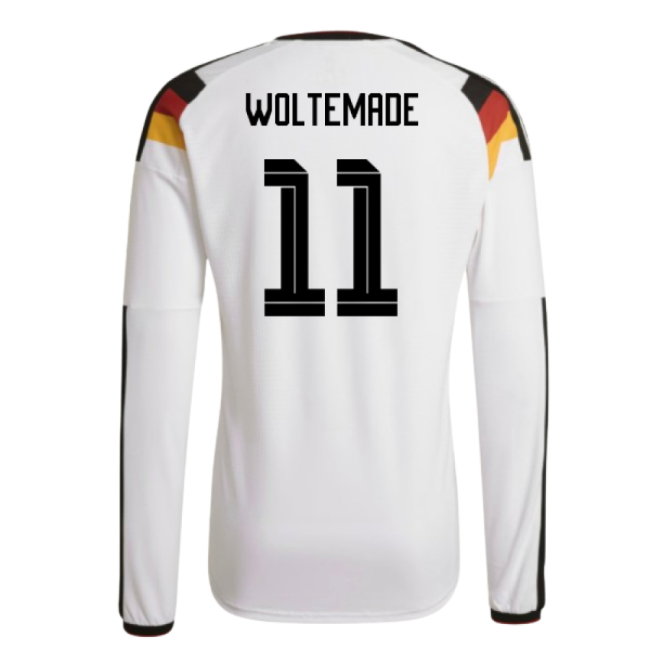 2026-2027 Germany Authentic Long Sleeve Home Shirt (Woltemade 11)-SoccerKits Hub | Buy Soccer Jerseys Online
